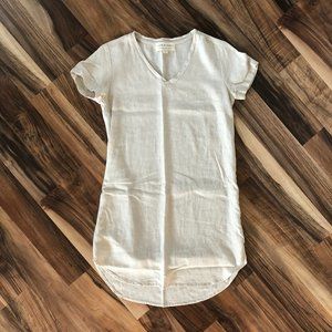 Cloth & Stone Linen T-shirt dress. xs